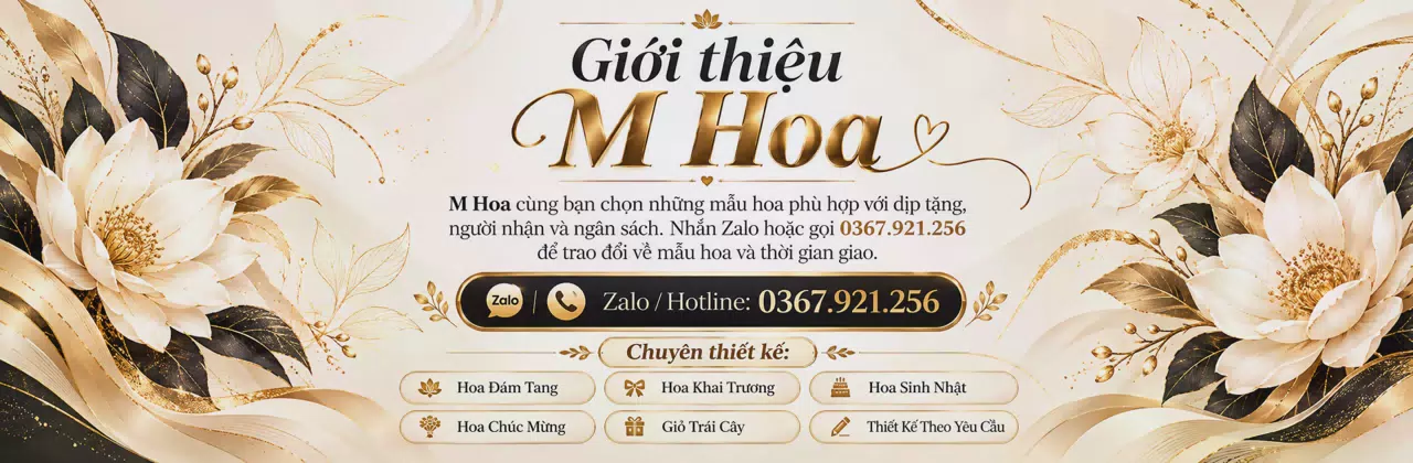 Ảnh bìa Shop hoa tươi Phường Cát Lái Hồ Chí Minh - Cùng bạn gửi lời cảm ơn